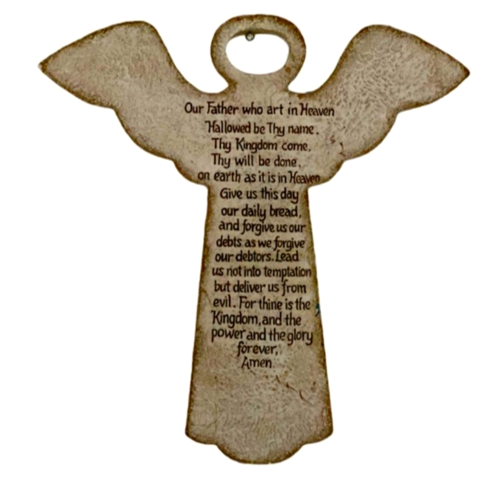 The Lord’s Prayer Cement Wall Art